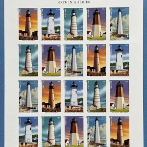 Coastal Lighthouse Forever Stamps