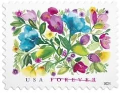 Wildflower Promise Wedding Stamps
