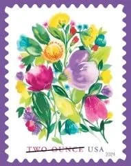Ivory Garden Wedding Stamps